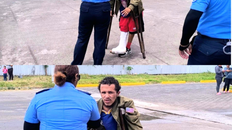 ¡Milagro en Estelí! sujeto con discapacidad recupera su movilidad al ser descubierto robando