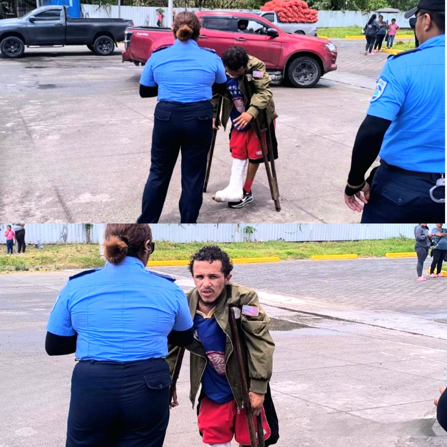 ¡Milagro en Estelí! sujeto con discapacidad recupera su movilidad al ser descubierto robando