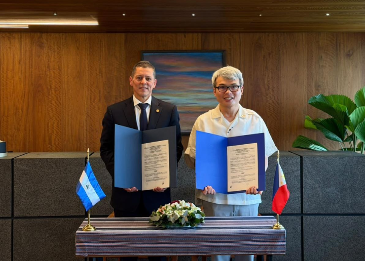 Filipinas y Nicaragua firman su primer acuerdo bilateral