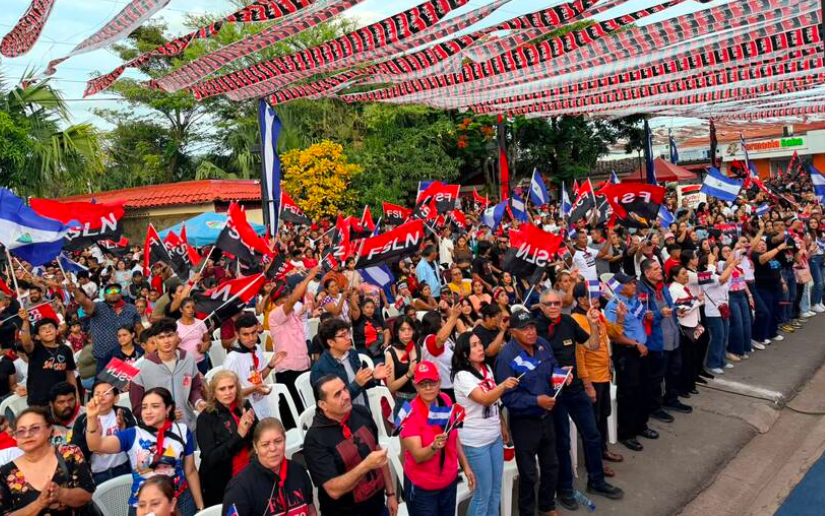 Así se vive la celebración del 47/19 en los departamentos de Nicaragua