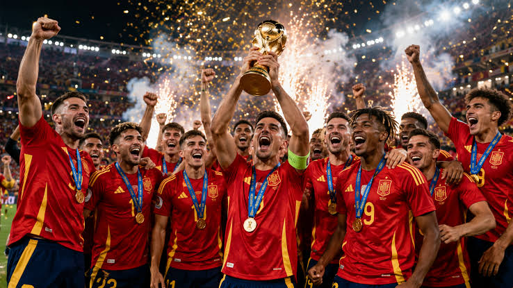 España es la selección campeona del mundo, que menos goles permite en una Copa
