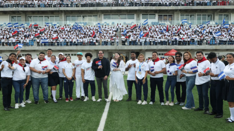 Manifiesto de Juventud Presidente ante la Antorcha de la Libertad