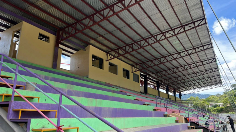 Gobierno Sandinista entrega más instalaciones deportivas a Familias Presidente