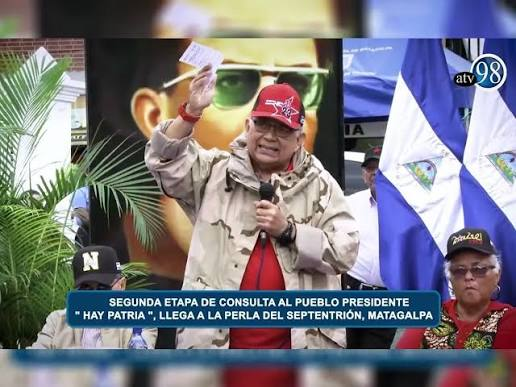 Segunda etapa de Consulta al Pueblo Presidente “Hay Patria” llega a Matagalpa