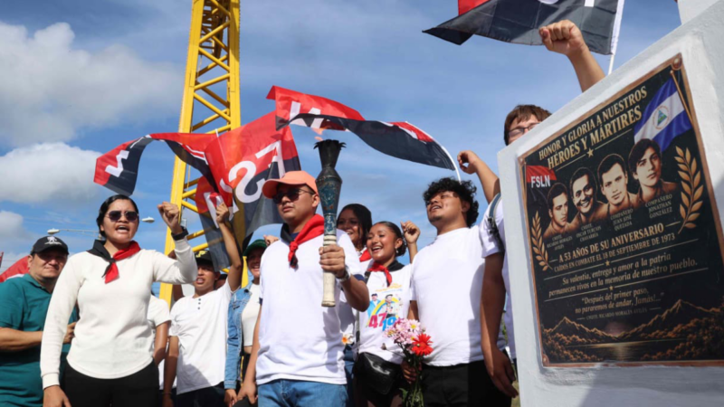 La llama de los Héroes de Nandaime arde a 53 años de su gesta heroica