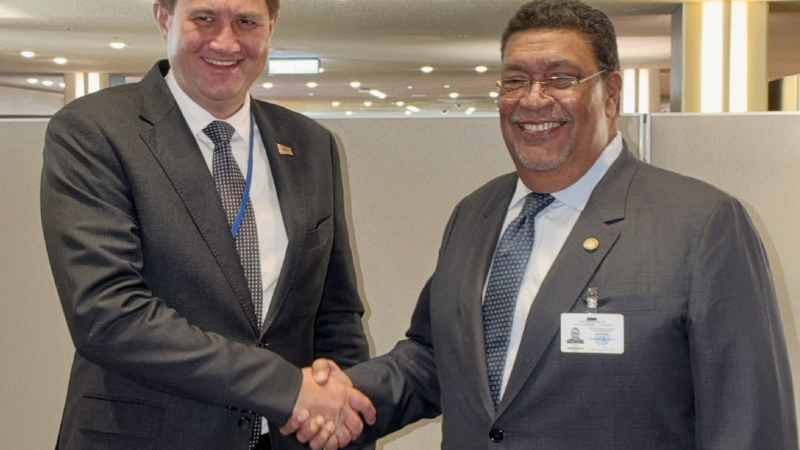 En ONU con Ministros de Belarus, CELAC-India