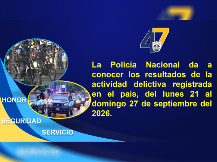 Policía Nacional captura a 93 presuntos delincuentes
