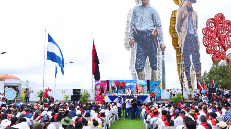 Celebramos grandemente al General Benjamín Zeledón