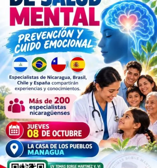 Managua reunirá a 200 especialistas en congreso de salud mental