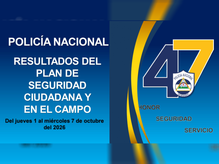 Plan de Seguridad Ciudadana refuerza acciones preventivas en Nicaragua