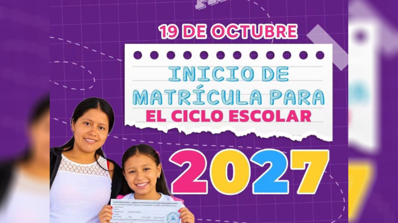 Matrículas escolares inician este 19 de octubre en Nicaragua