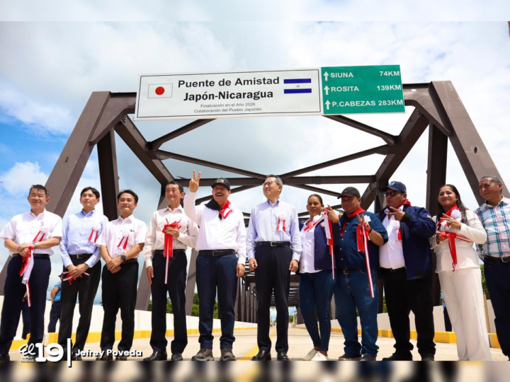 Nicaragua agradece cooperación del pueblo y gobierno de Japón